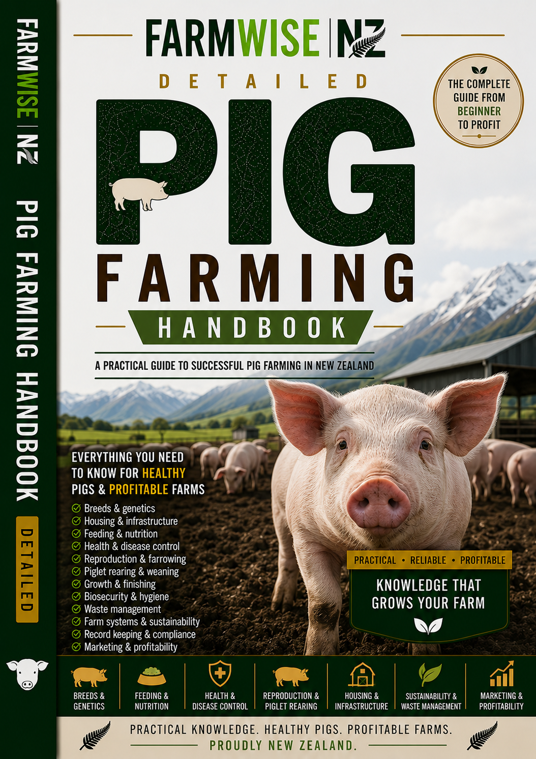 NZ Pig Farming Handbook – Complete Guide for New Zealand Farmers