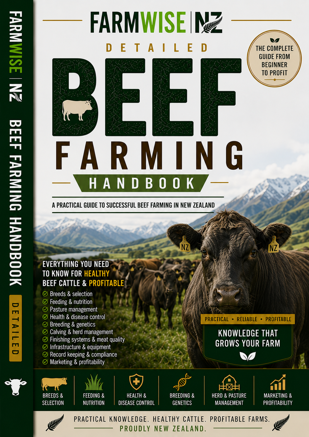 Detailed Beef Cattle Handbook NZ – Complete Farming Guide
