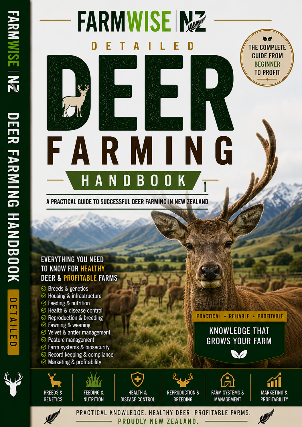 Detailed Deer Farming Handbook NZ – Complete Farming Guide